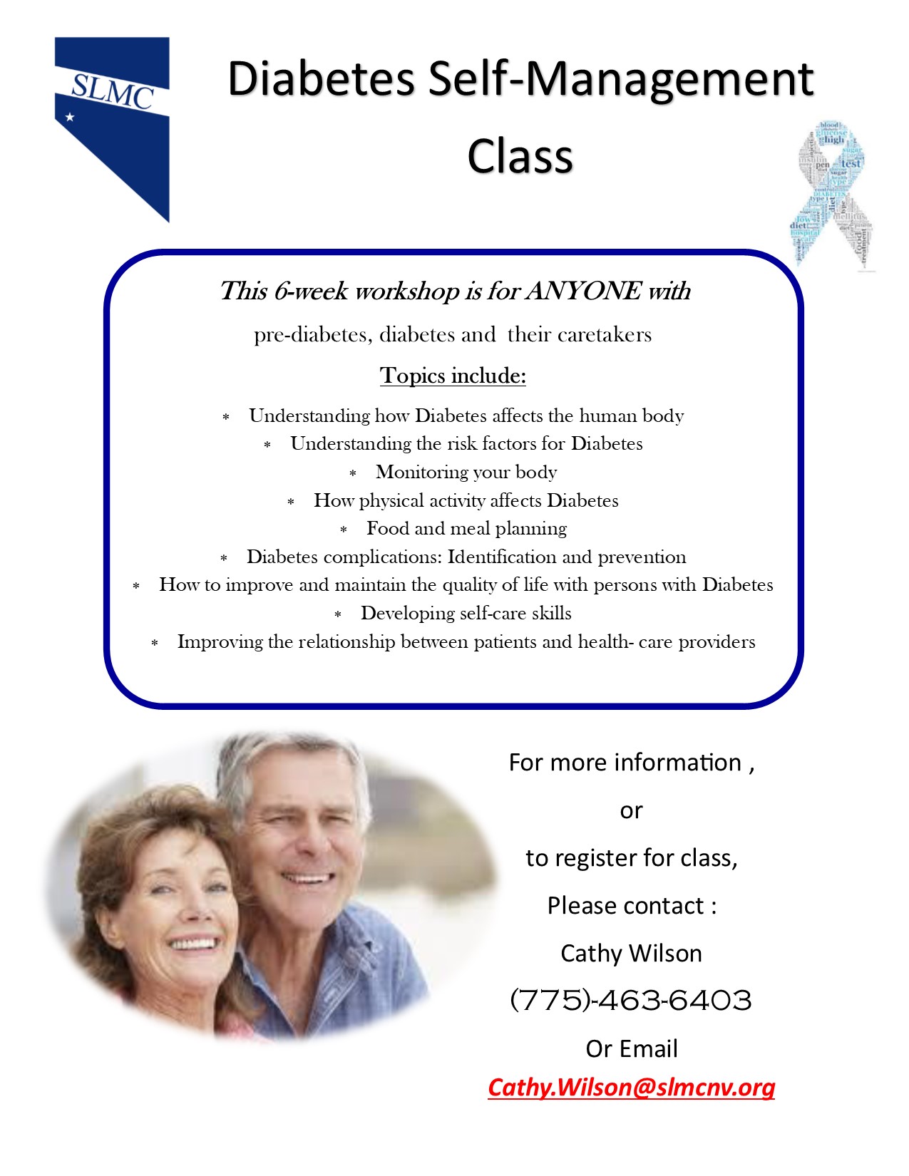 Diabetes Class Starting in January. – South Lyon Medical Center